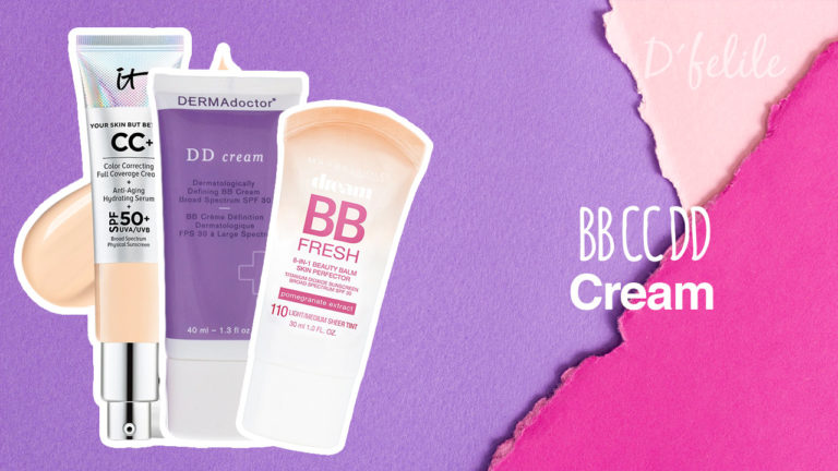 BB cream, CC cream y DD cream… ¿Cuál es la diferencia?